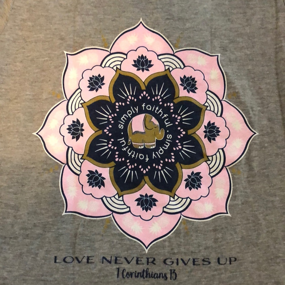 Simply Faithful love never gives up